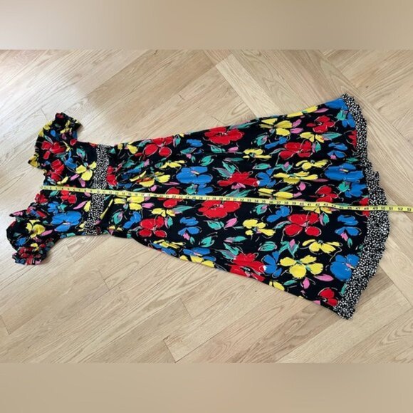 Rixo for Target Floral Long Dress 6 - Picture 8 of 9